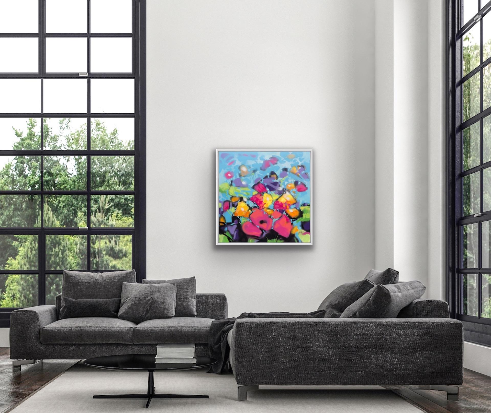 Scott Naismith, « Scattered Color II », peinture originale, art coloré en vente 8