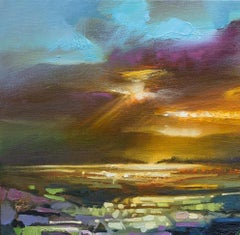 Tectonic Light - 21st Century, Contemporary, Figurative, Spray Paint, Oil