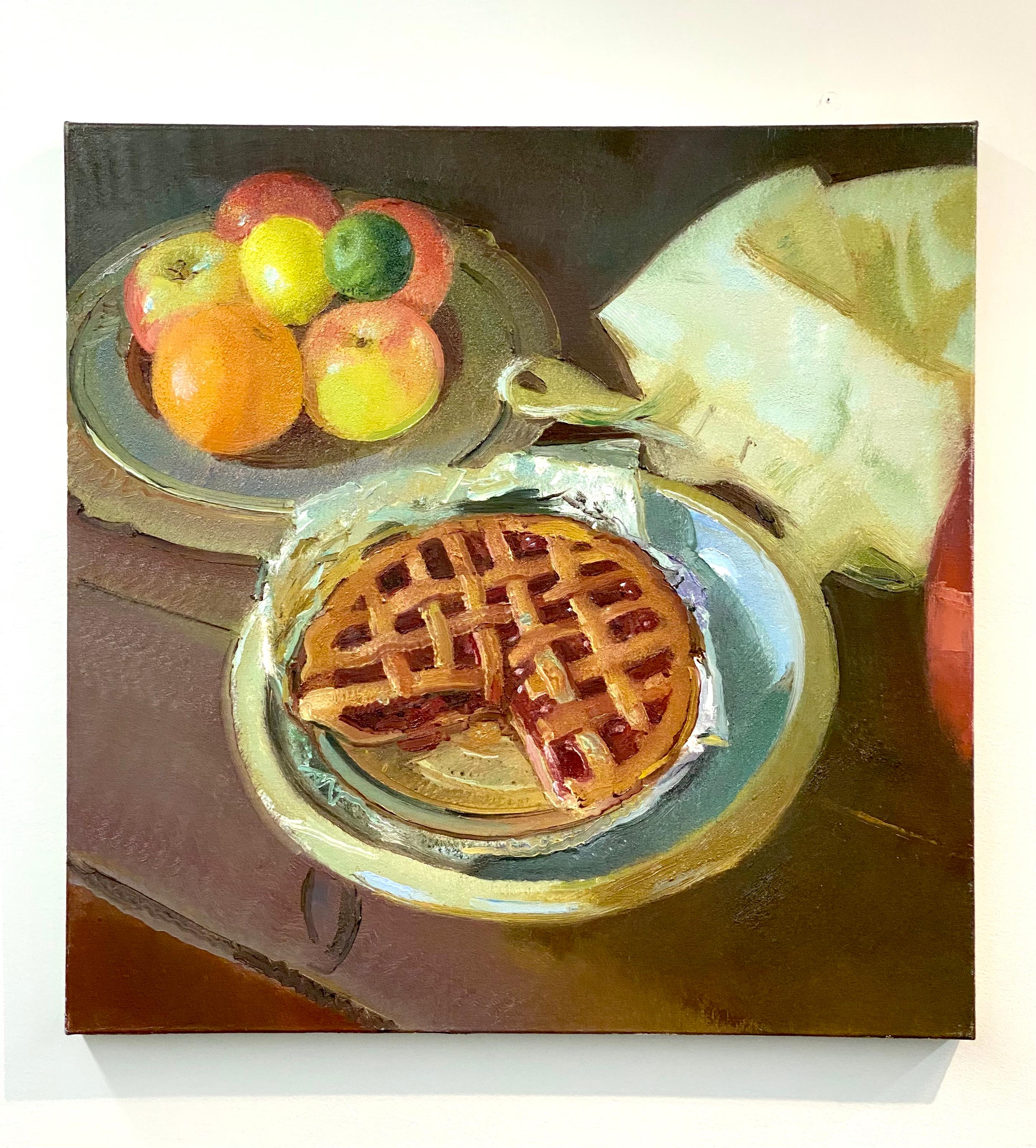 Jan's Cherry Pie - Painting by Scott Noel