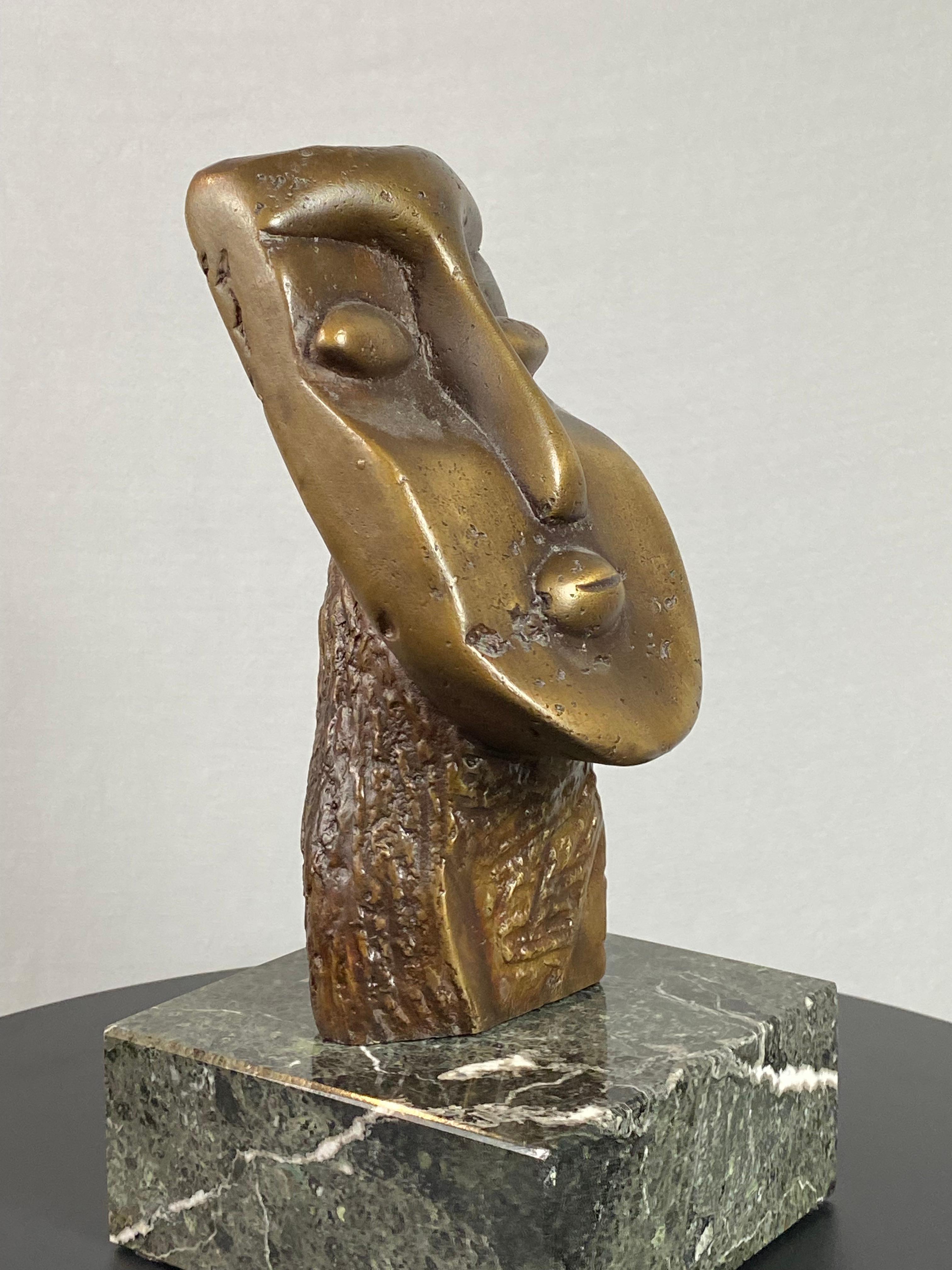 El Greco #7 di 30 - Figurative Sculpture Oro di Scott P. Gentry