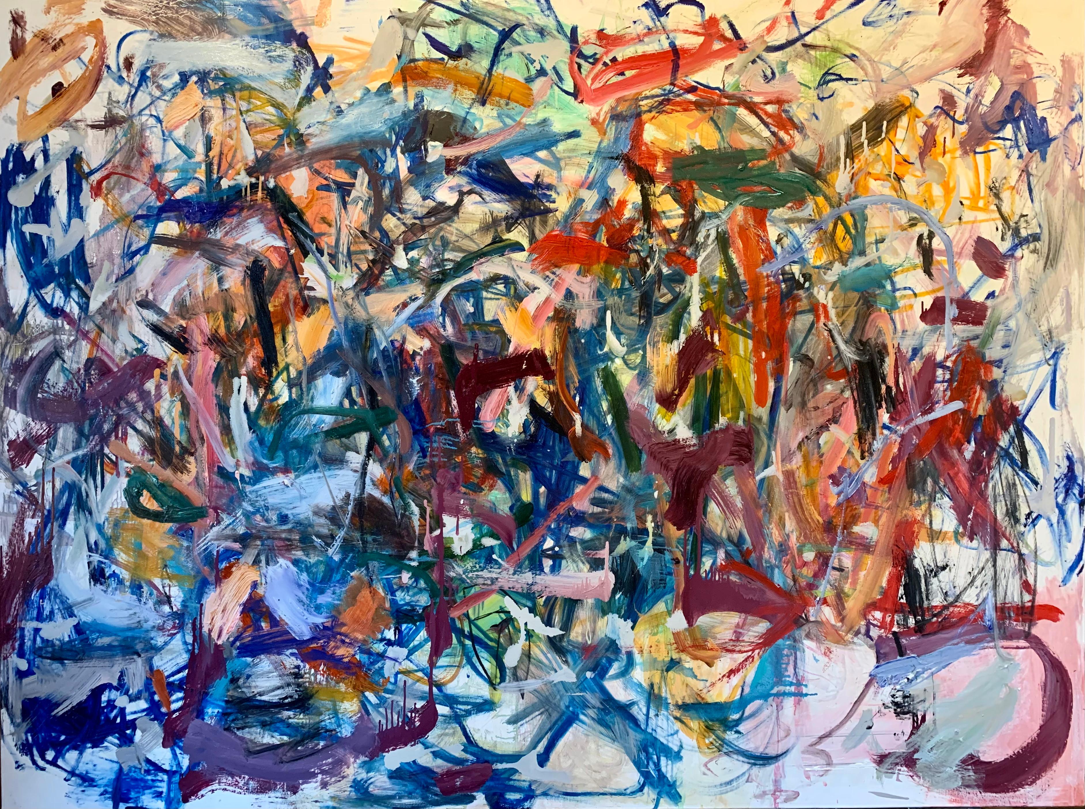 Scott Pattinson Abstract Painting – Unerreichbare Entfernung