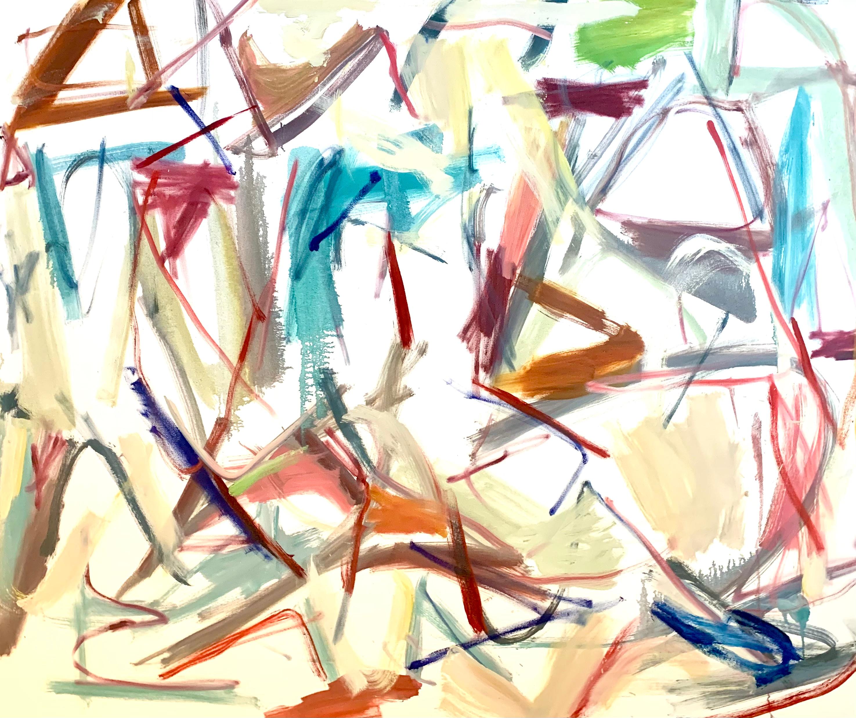 Scott Pattinson Abstract Painting – Es ist niemand da