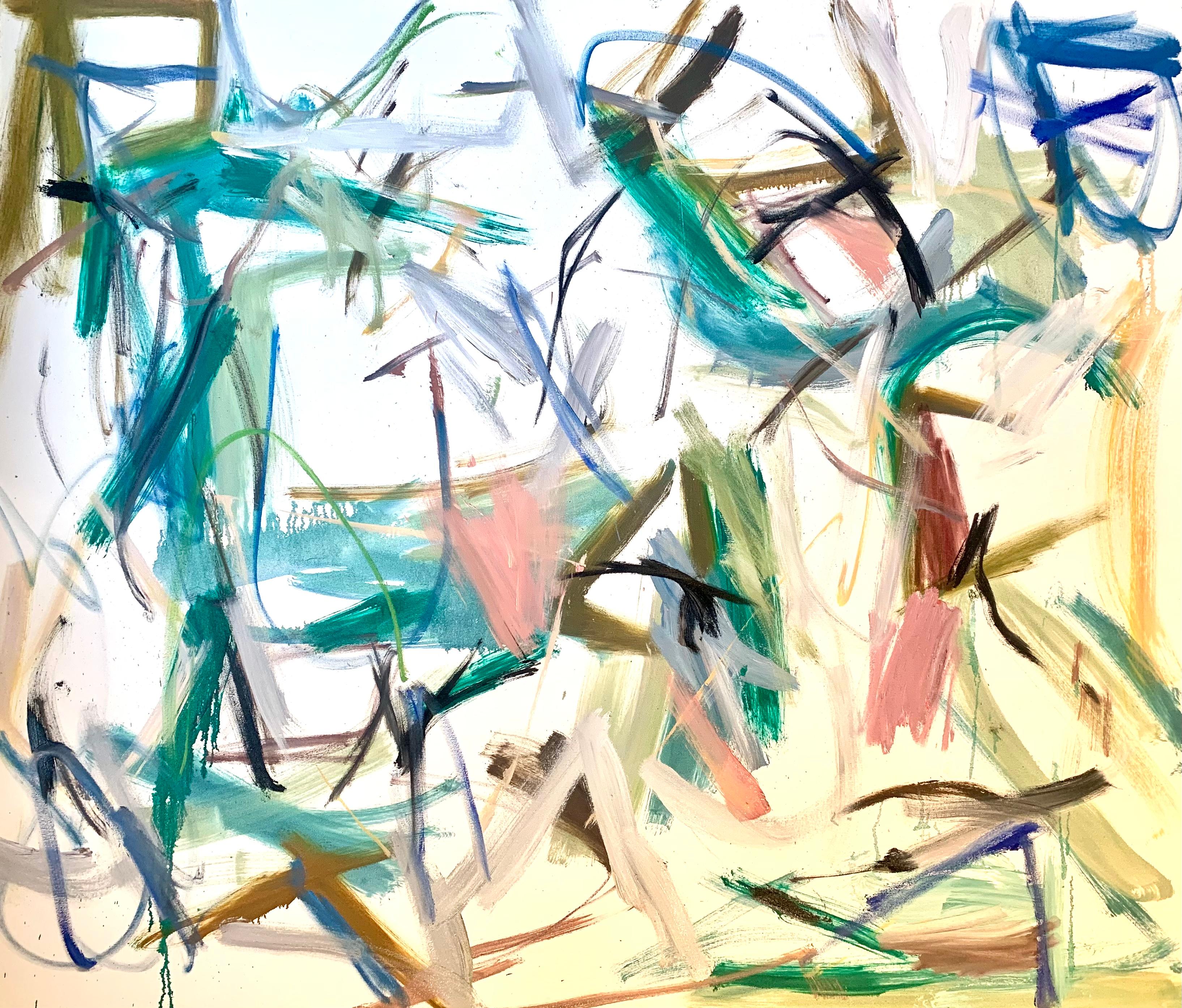 Abstract Painting Scott Pattinson - N'ont pas toujours été