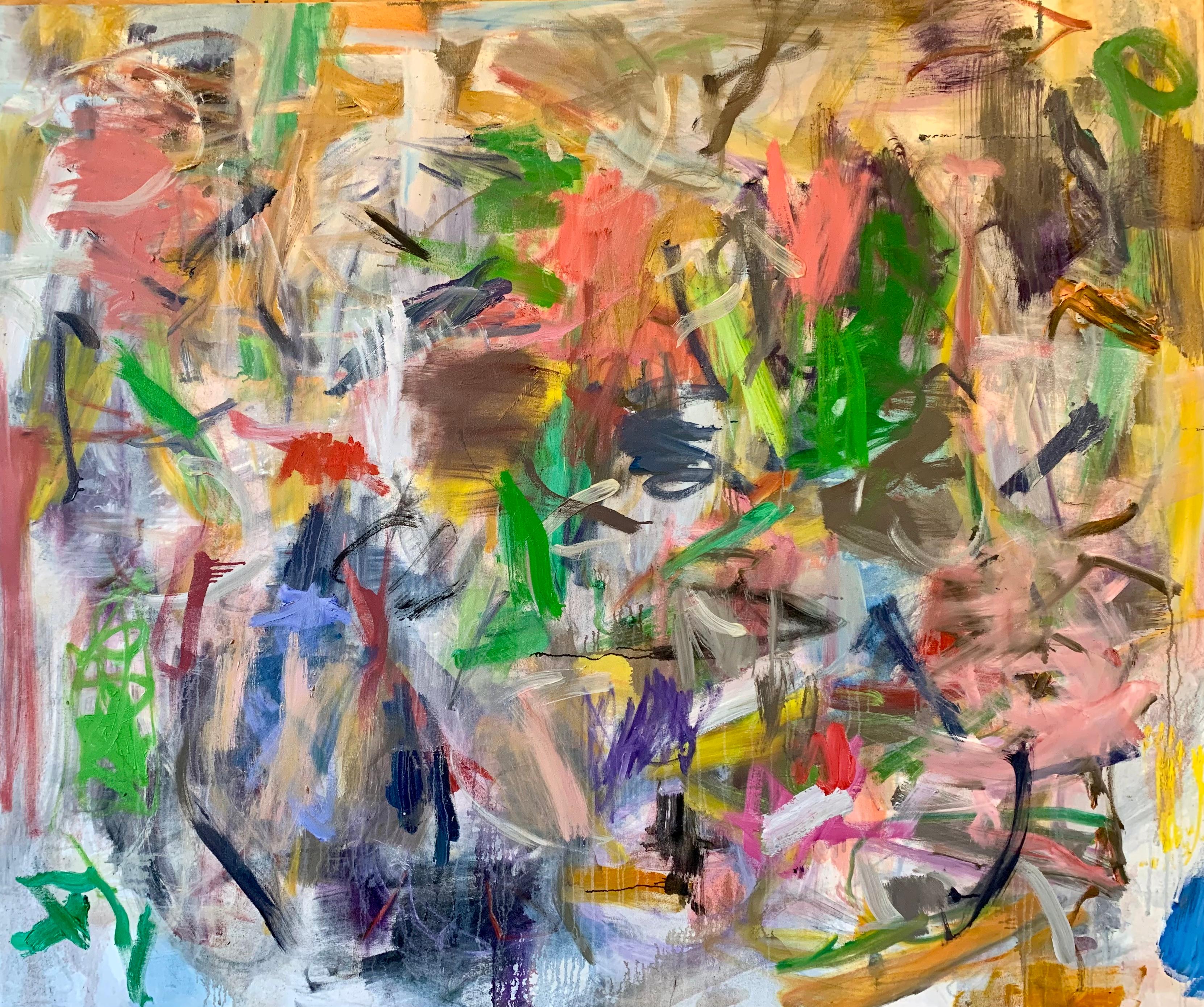 Scott Pattinson Abstract Painting – Was ist geworden
