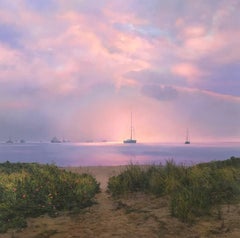 Sunrise Through Morning Fog