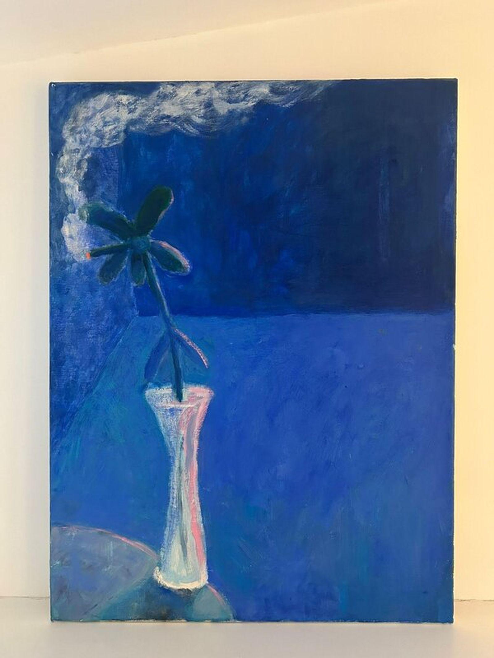 Fleur de fumée (pièce bleue) par Scott Reeder en vente 1