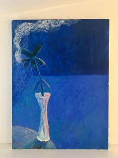 Smoking Flower (Blaues Zimmer) von Scott Reeder