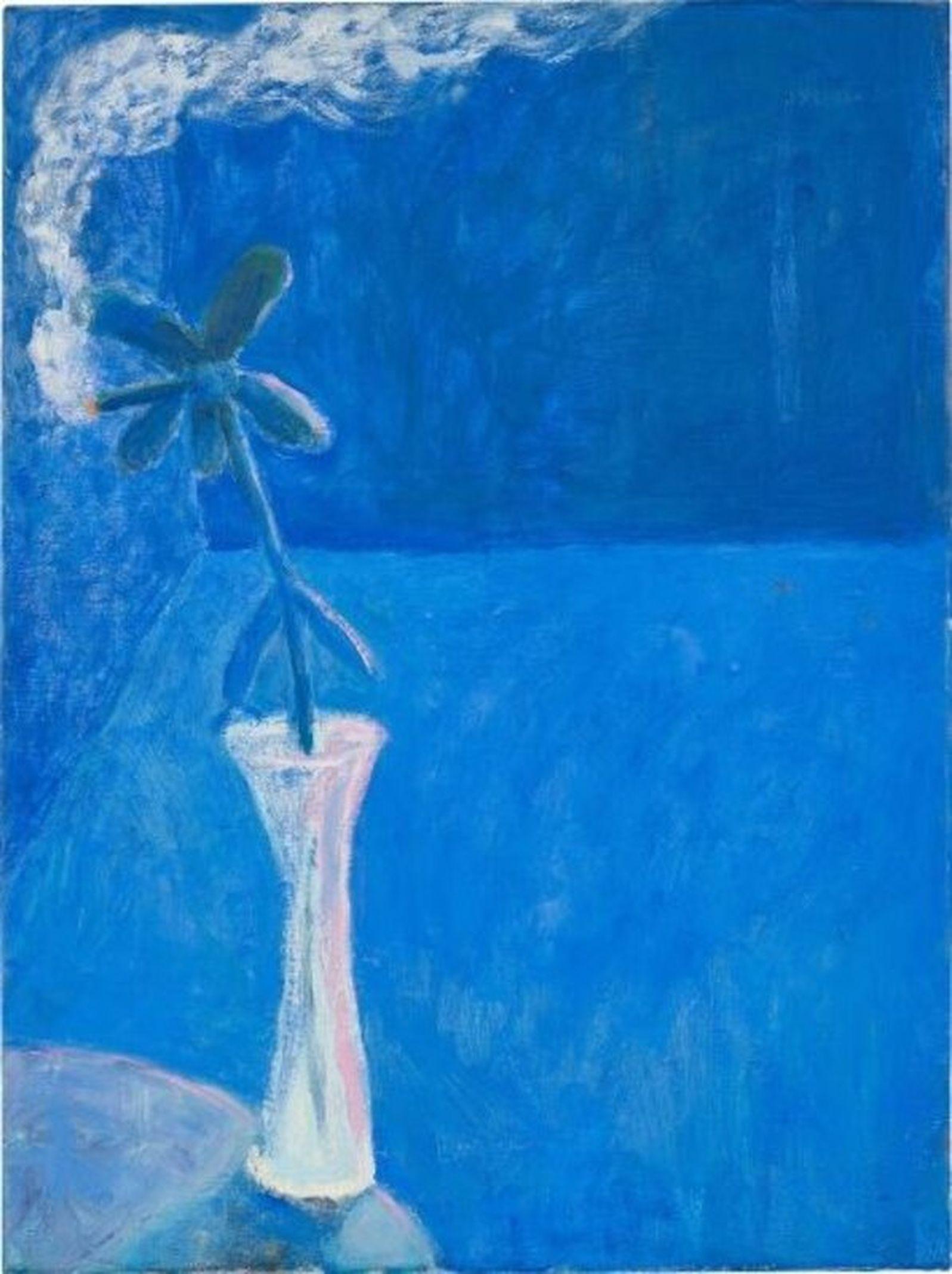 Fleur de fumée (pièce bleue) par Scott Reeder en vente 2
