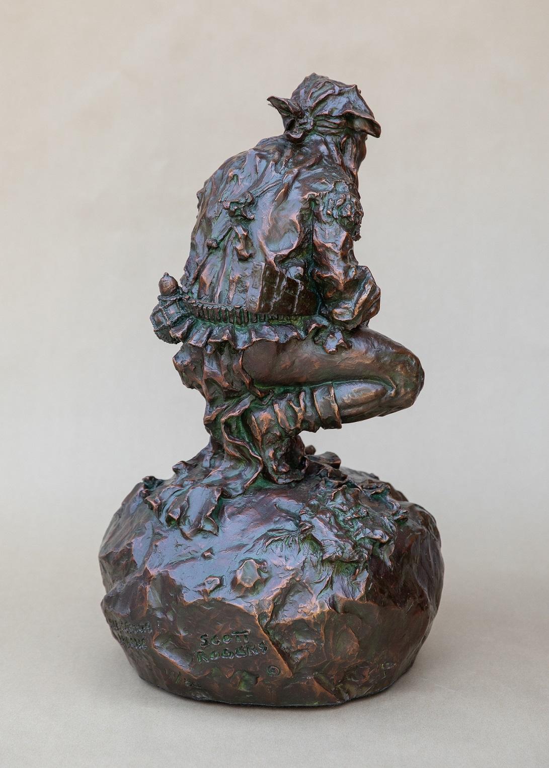 Bronze sculpture signed/etched by the Artist on bronze base with an edition number.
10/30