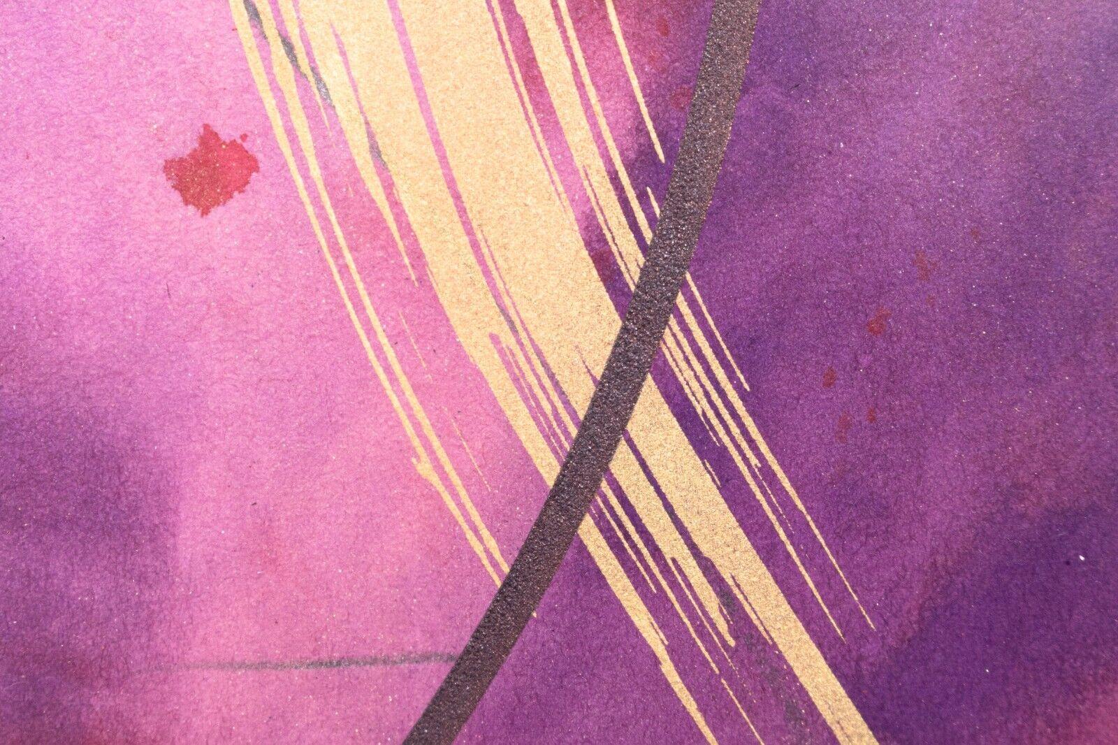 Scott Sandell Senza Titolo Astratto Contemporaneo I Firmato Media Mista Incorniciato, 1992 In condizioni buone in vendita a Keego Harbor, MI