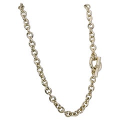 Scott Slane Link Chain with Diamond Toggle Clasp