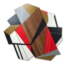 Enamel Abstract Sculptures