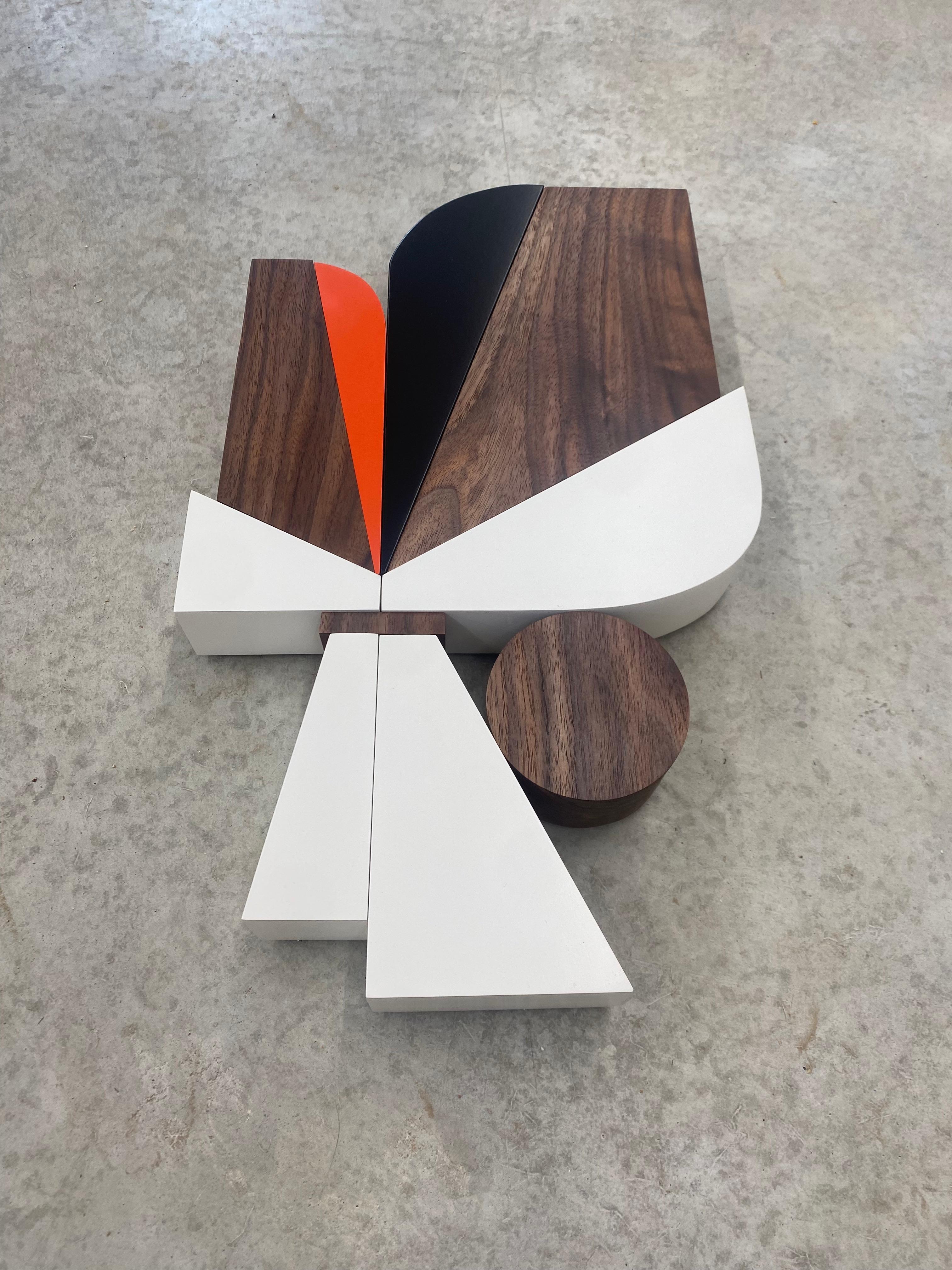 Scultura da parete in legno 