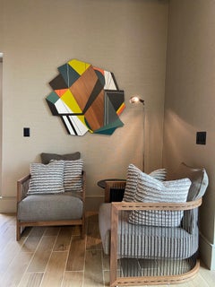 "Achtung Commission" Mixed Media Wall Sculpture