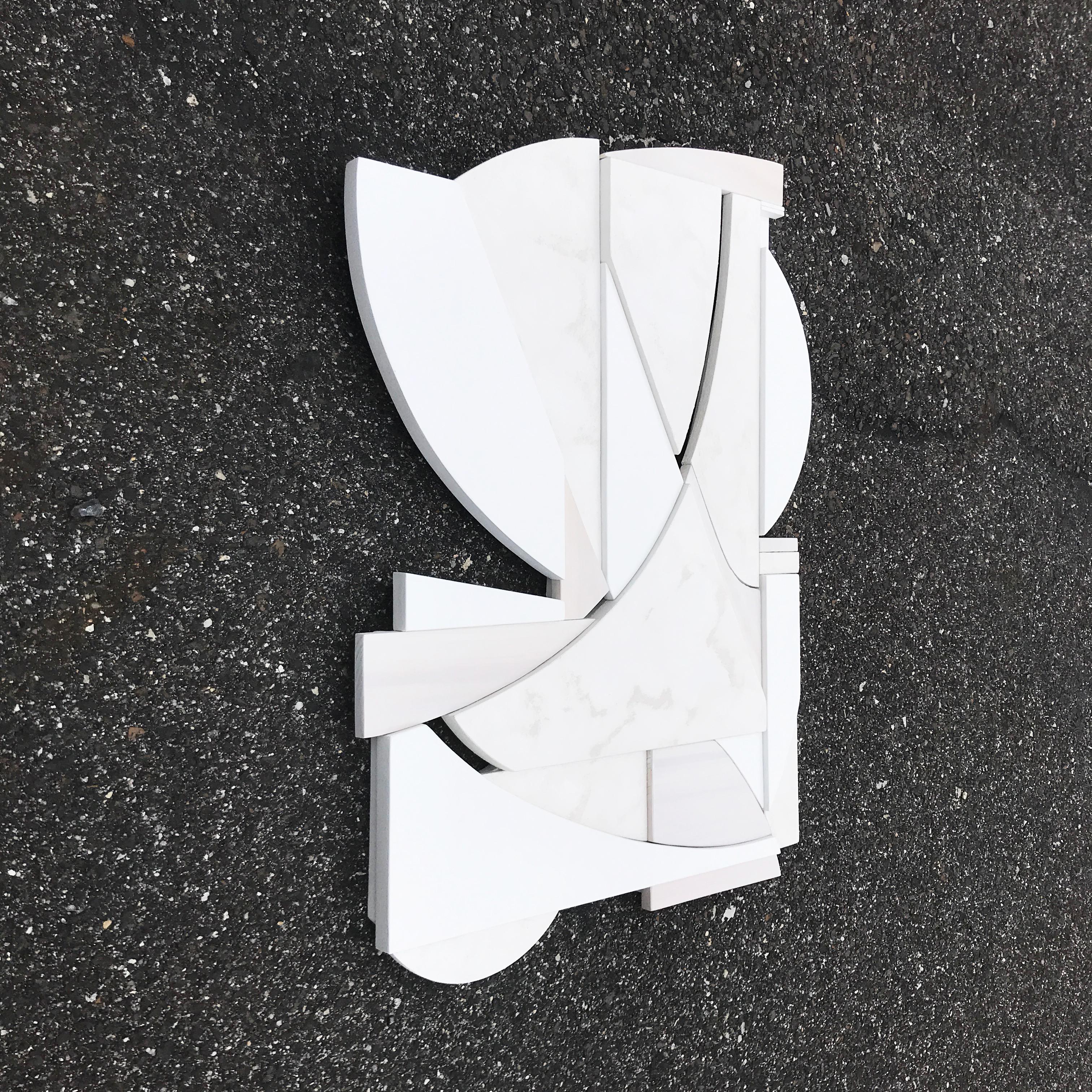 Escultura contemporánea americana de Scott Troxel - Blanco en venta 10