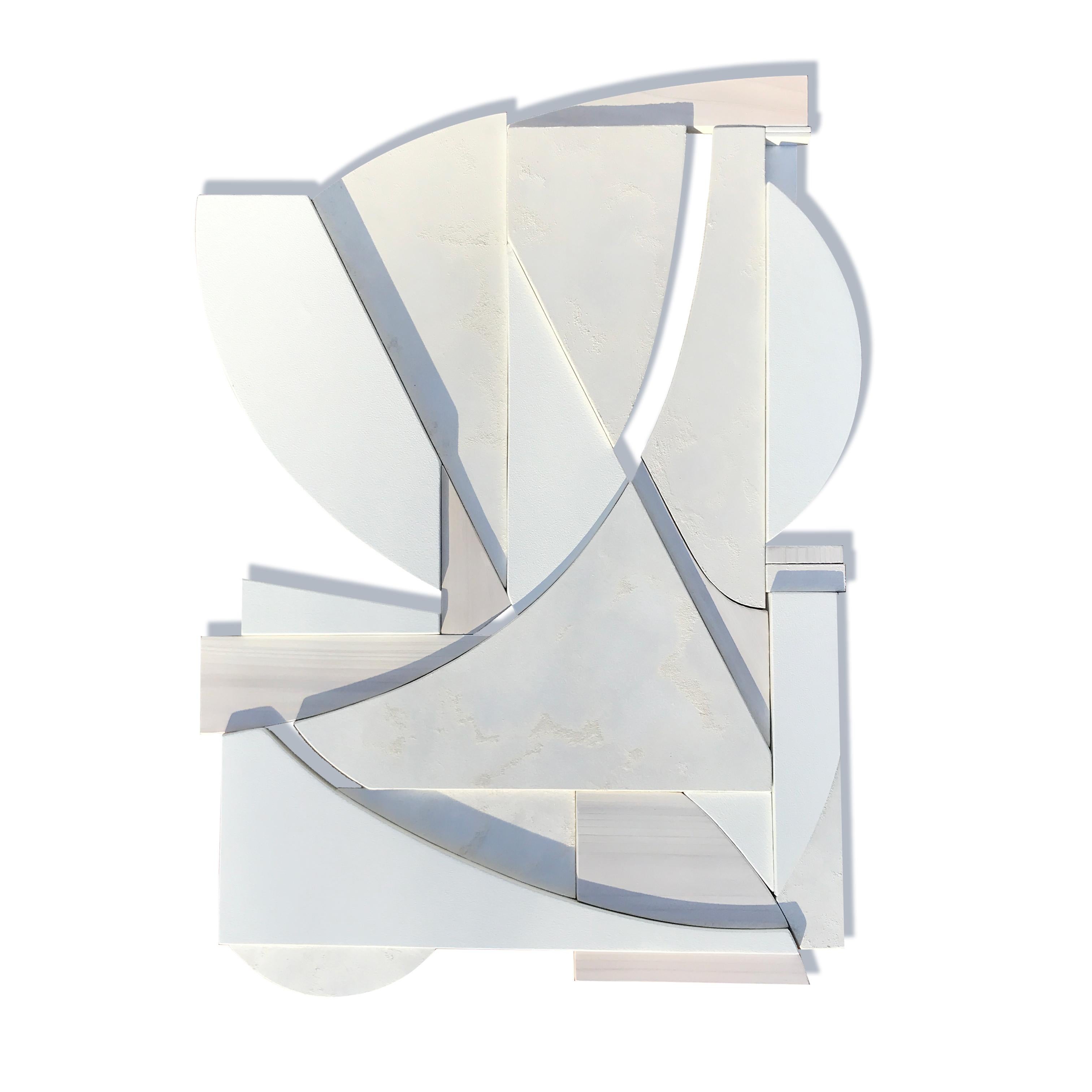 Escultura contemporánea americana de Scott Troxel - Blanco en venta 16