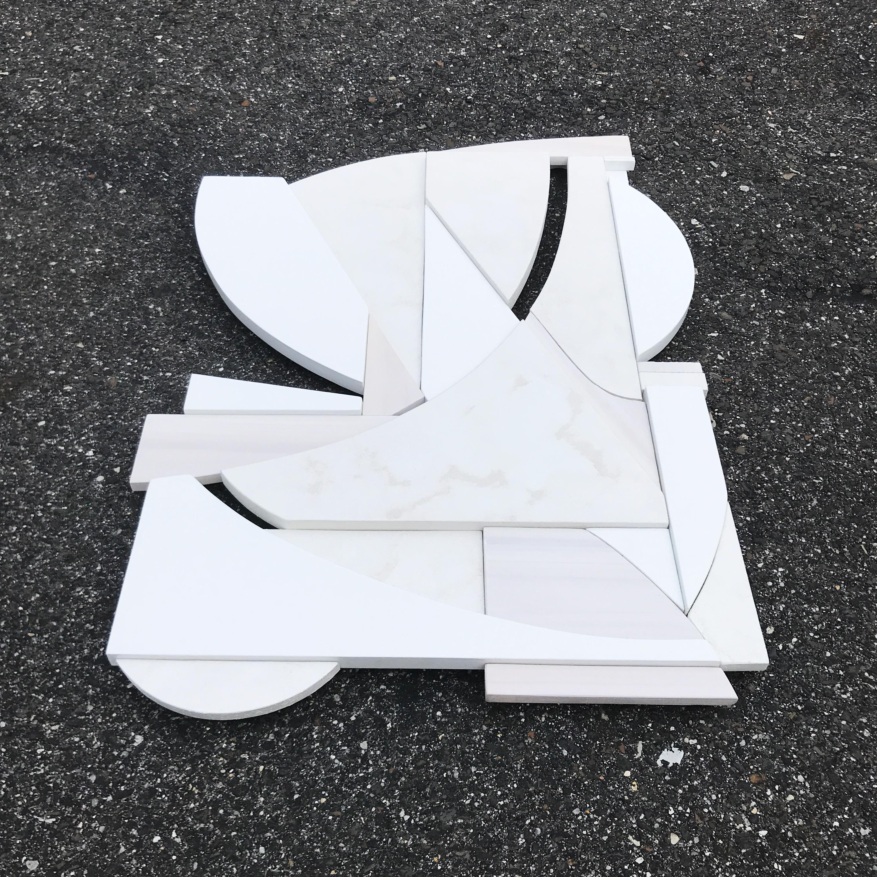 Escultura contemporánea americana de Scott Troxel - Blanco en venta 7
