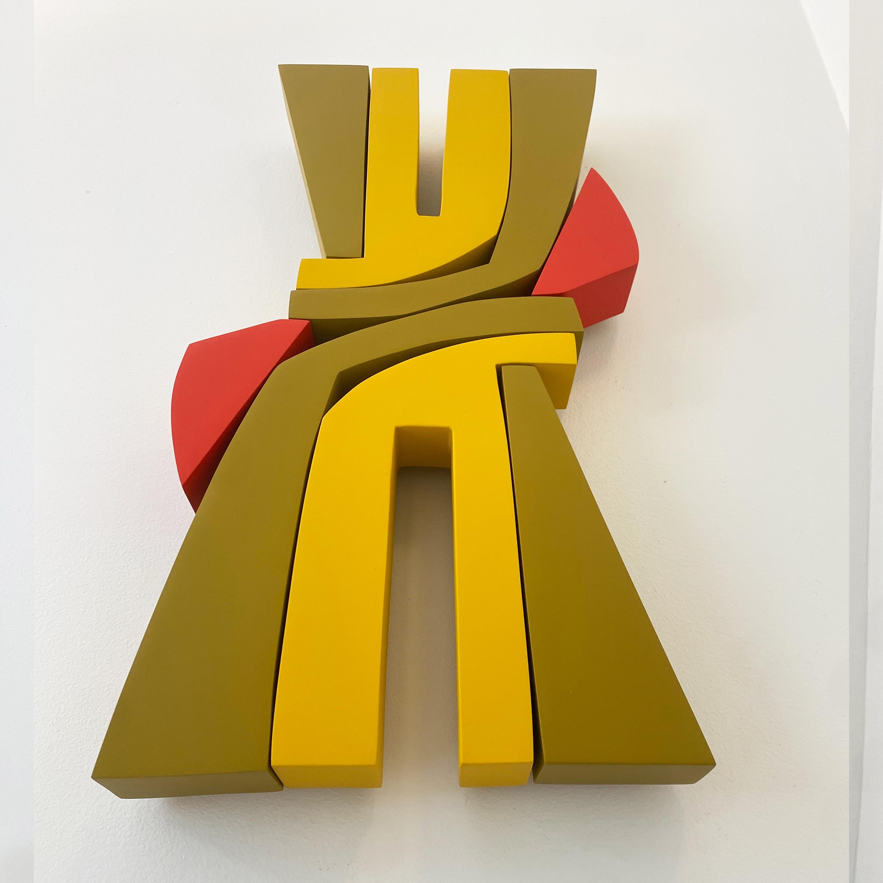 Sculpture AM Contemporary de Scott Troxel - Danseur de feu en vente 1