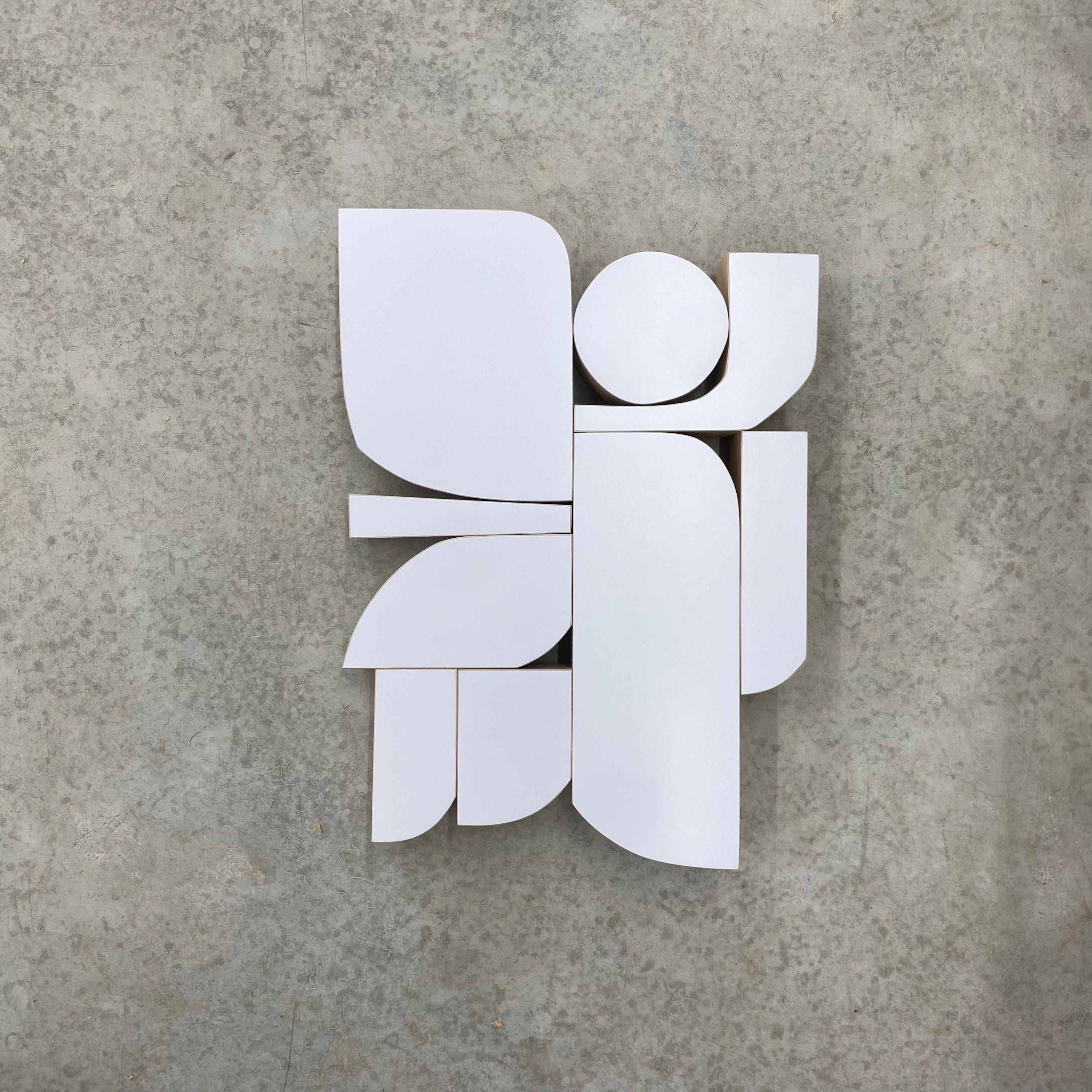 Laque satinée pigmentée sur peuplier massif

La série Small Pop est constituée de sculptures murales en bois, minimalistes, de petite taille et en forme de bloc, aux couleurs vives et saturées. Les pièces ont été inspirées par mon amour pour les