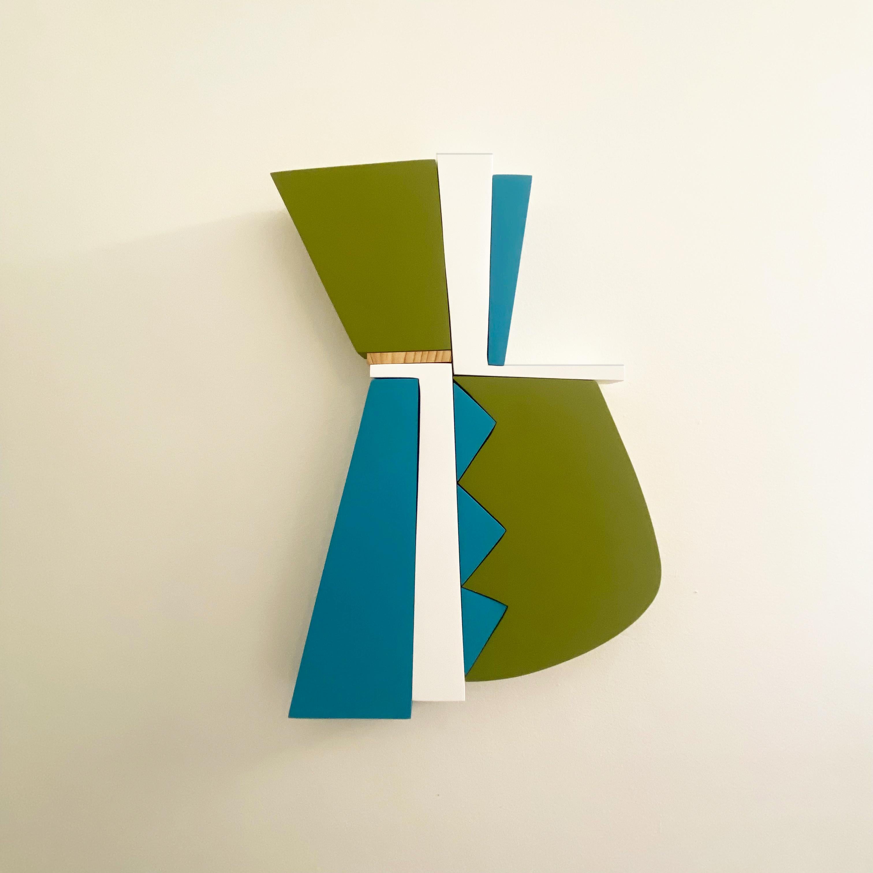Spray Acrylic on solid poplar

Small Pop series are minimalist driven, wood wall sculptures that are small and blocky and feature bright saturated colors. The pieces was inspired by my love for simple bold colors and modernist repeating patterns