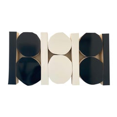 Scultura AM Contemporary di Scott Troxel - NavyWhite
