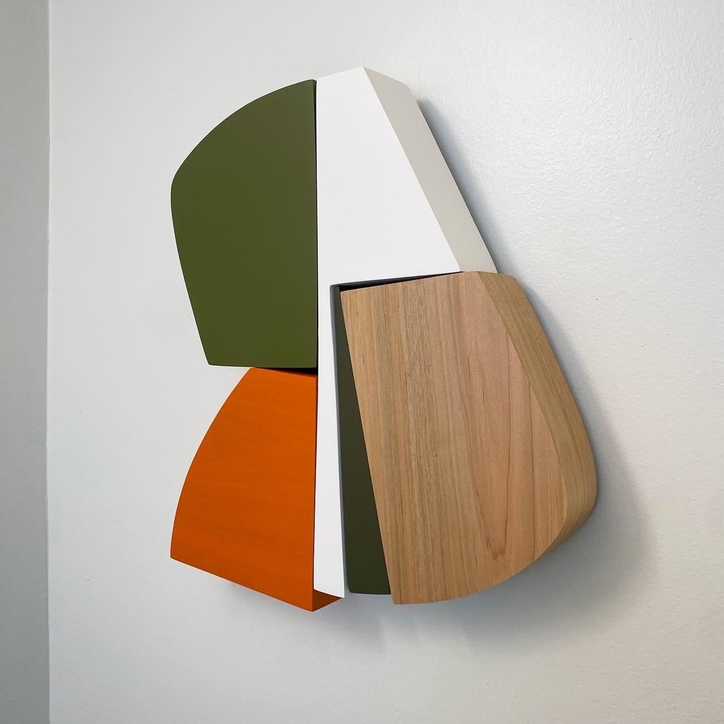 Scultura contemporanea di Scott Troxel - Papaya in vendita 1