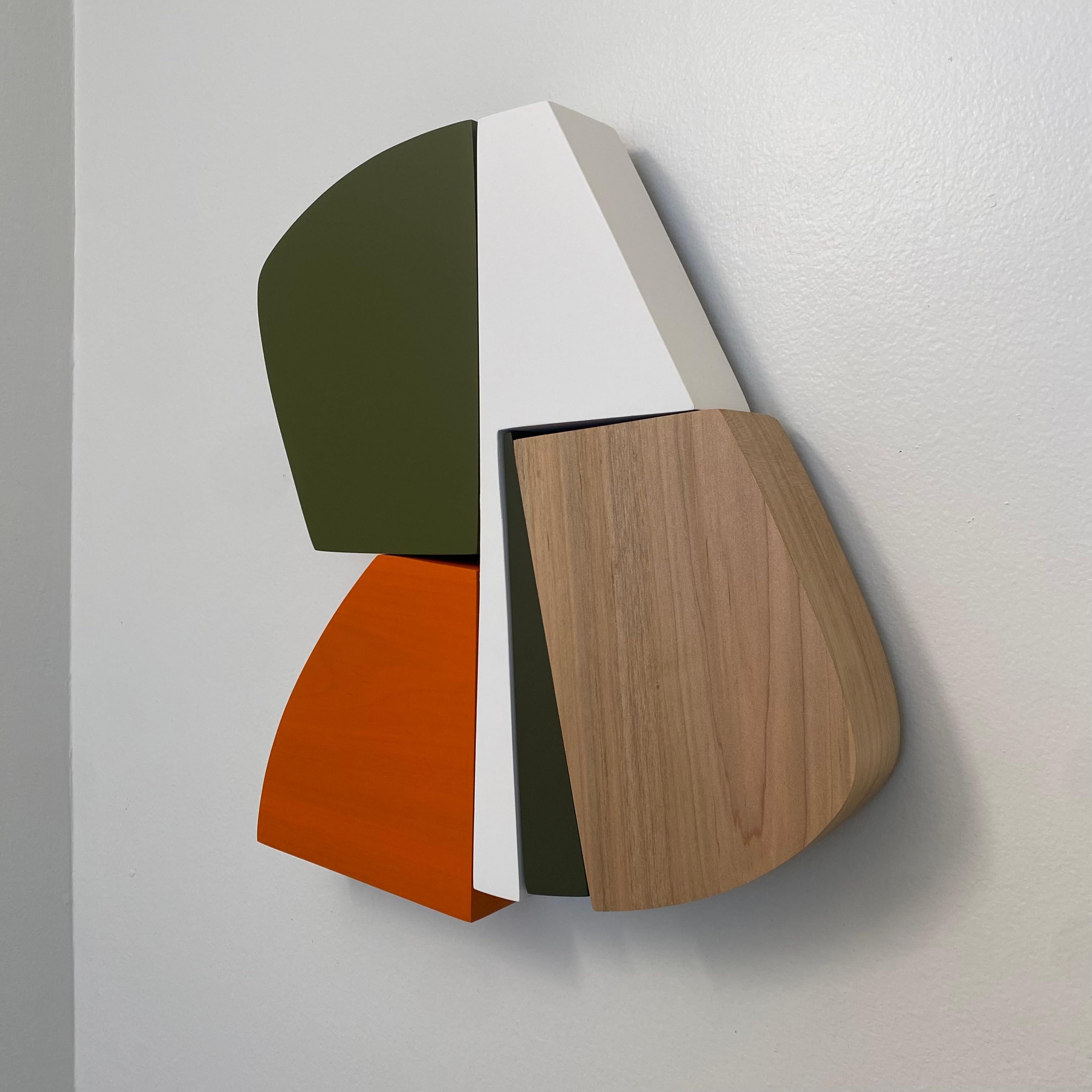 Scultura contemporanea di Scott Troxel - Papaya in vendita 3