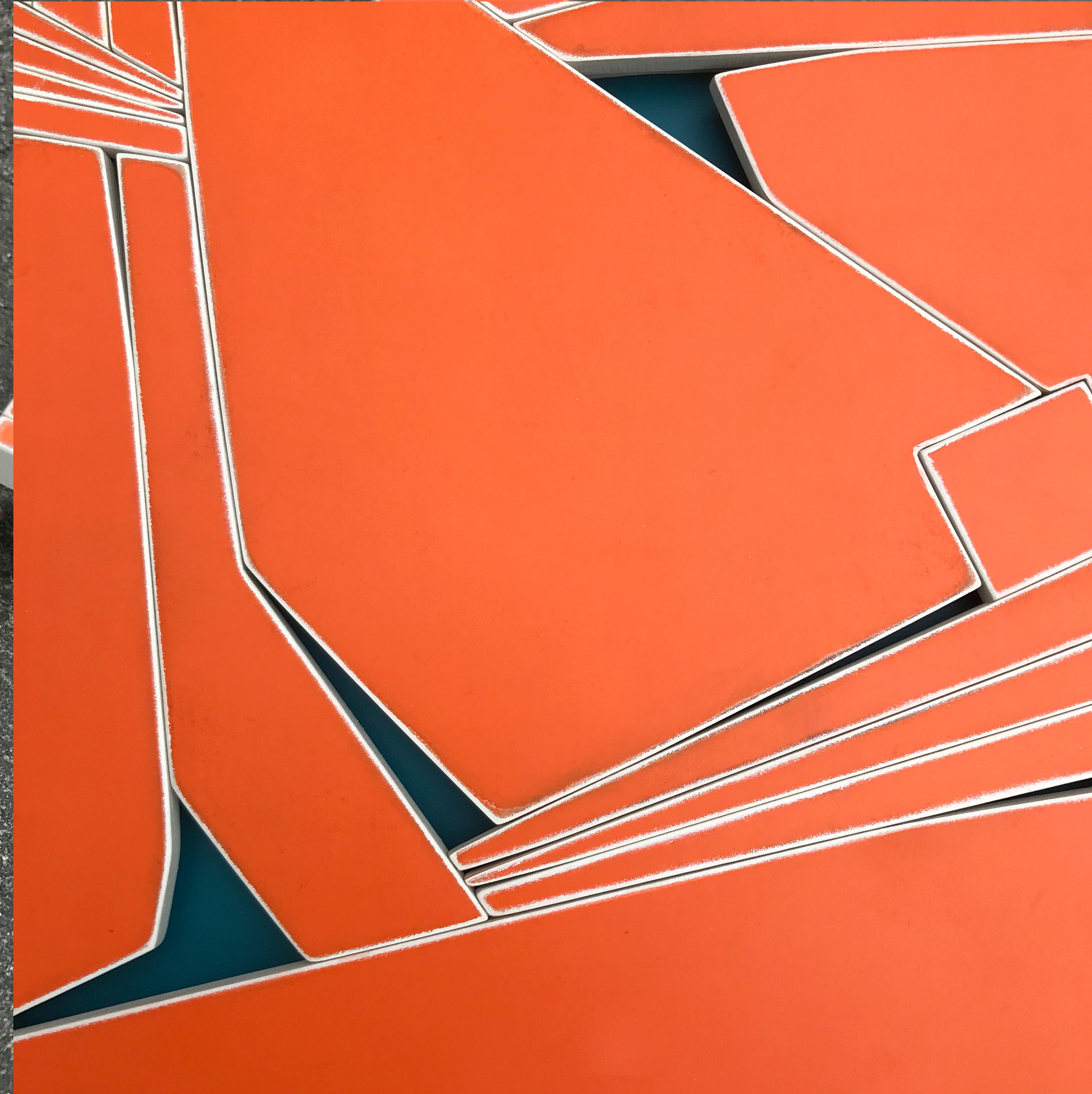 American Contemporary Sculpture by Scott Troxel - Tangerine For Sale 2