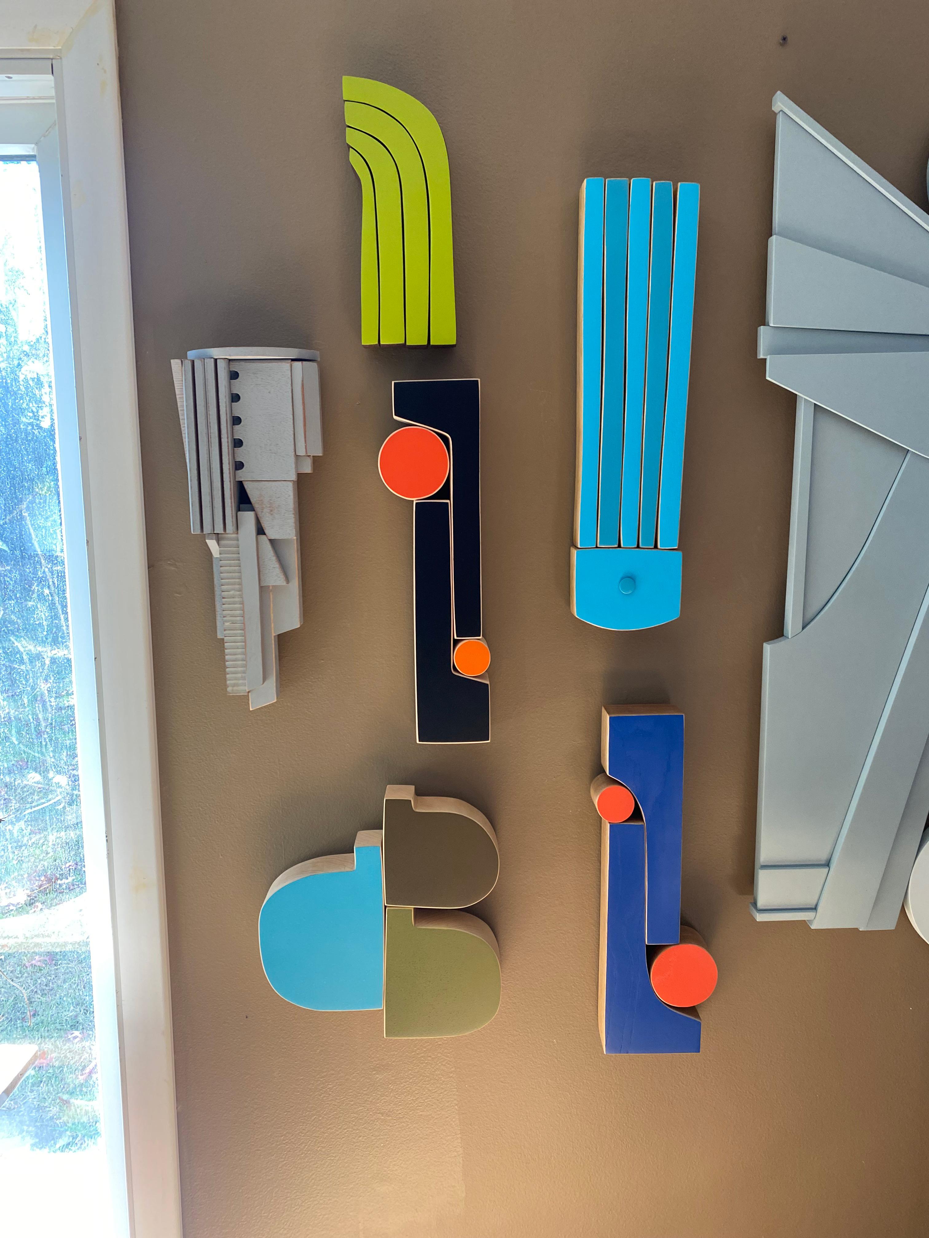 Sculpture murale Balken - bois, gris, brutalisme, architecture, bâtiment, mcm en vente 2