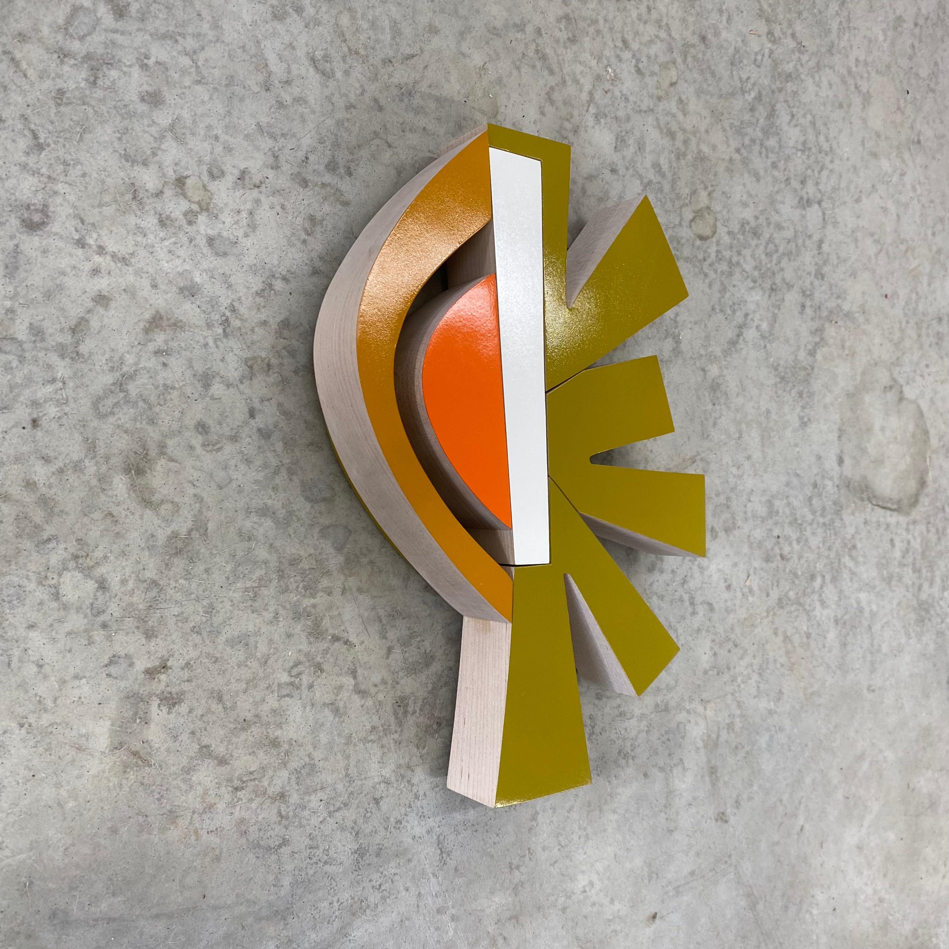 „Citrus“-Holz-Wandskulptur des amerikanischen Künstlers Scott Troxel im Angebot 2