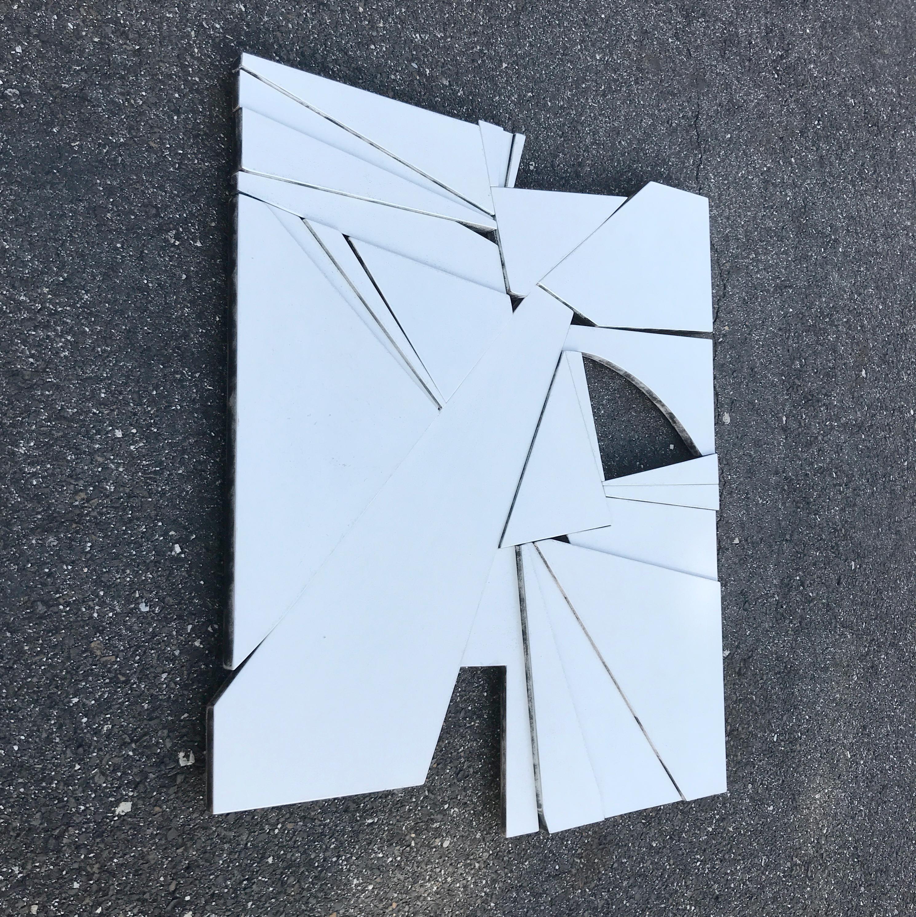 Scultura da parete a tecnica mista 