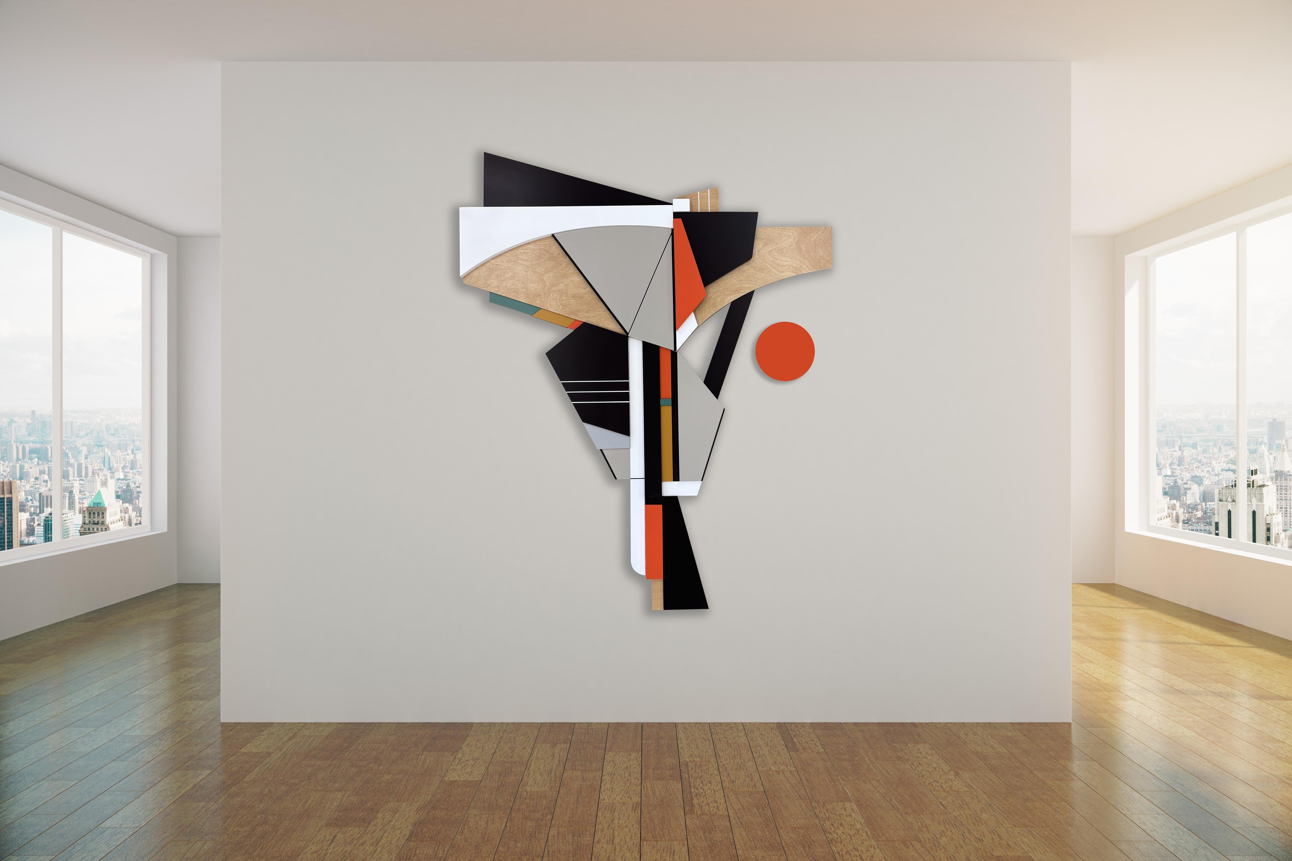 Escultura de pared 