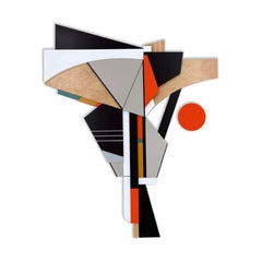 "Machina" Mixed Media Wall Sculpture by Scott Troxel