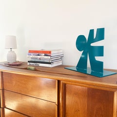 "Makaha" (Metal) Escultura- moderno de mediados de siglo, modernismo, monocromo