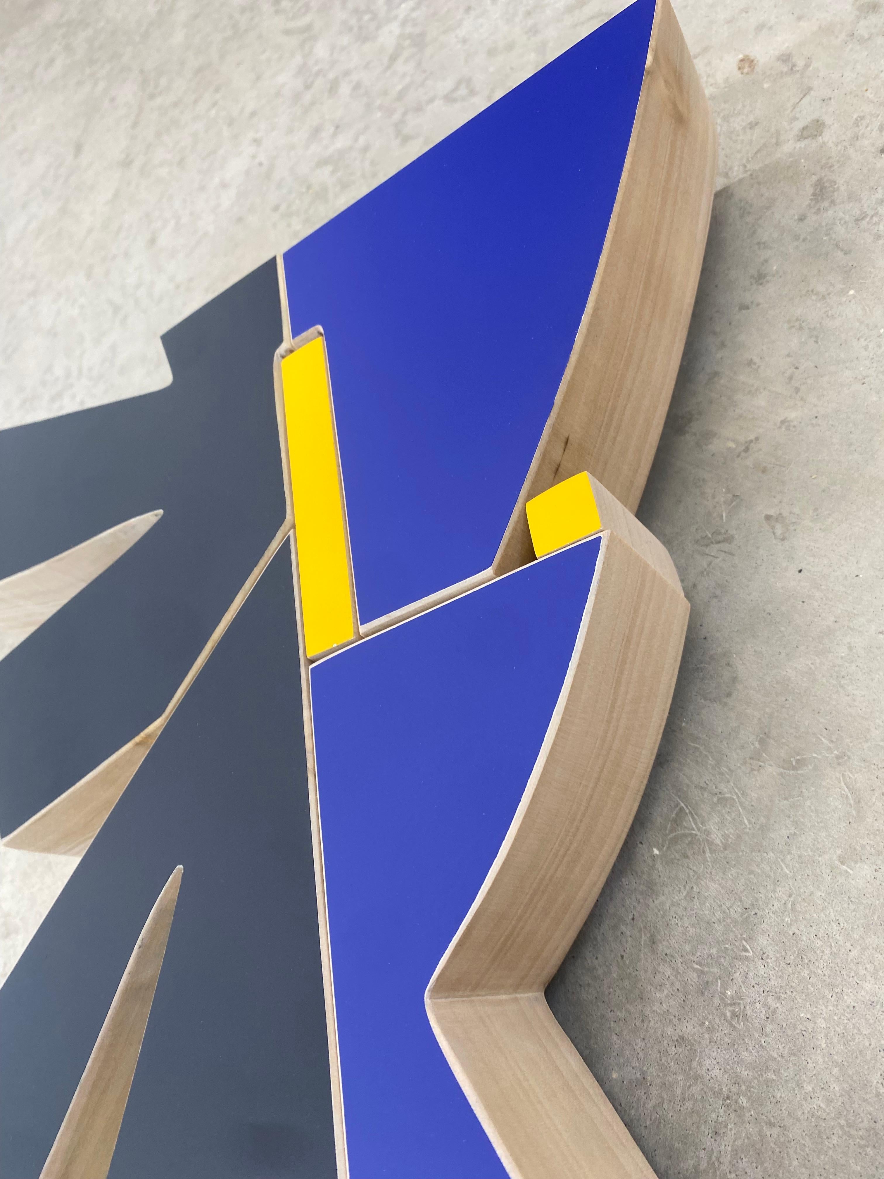 Escultura de pared 
