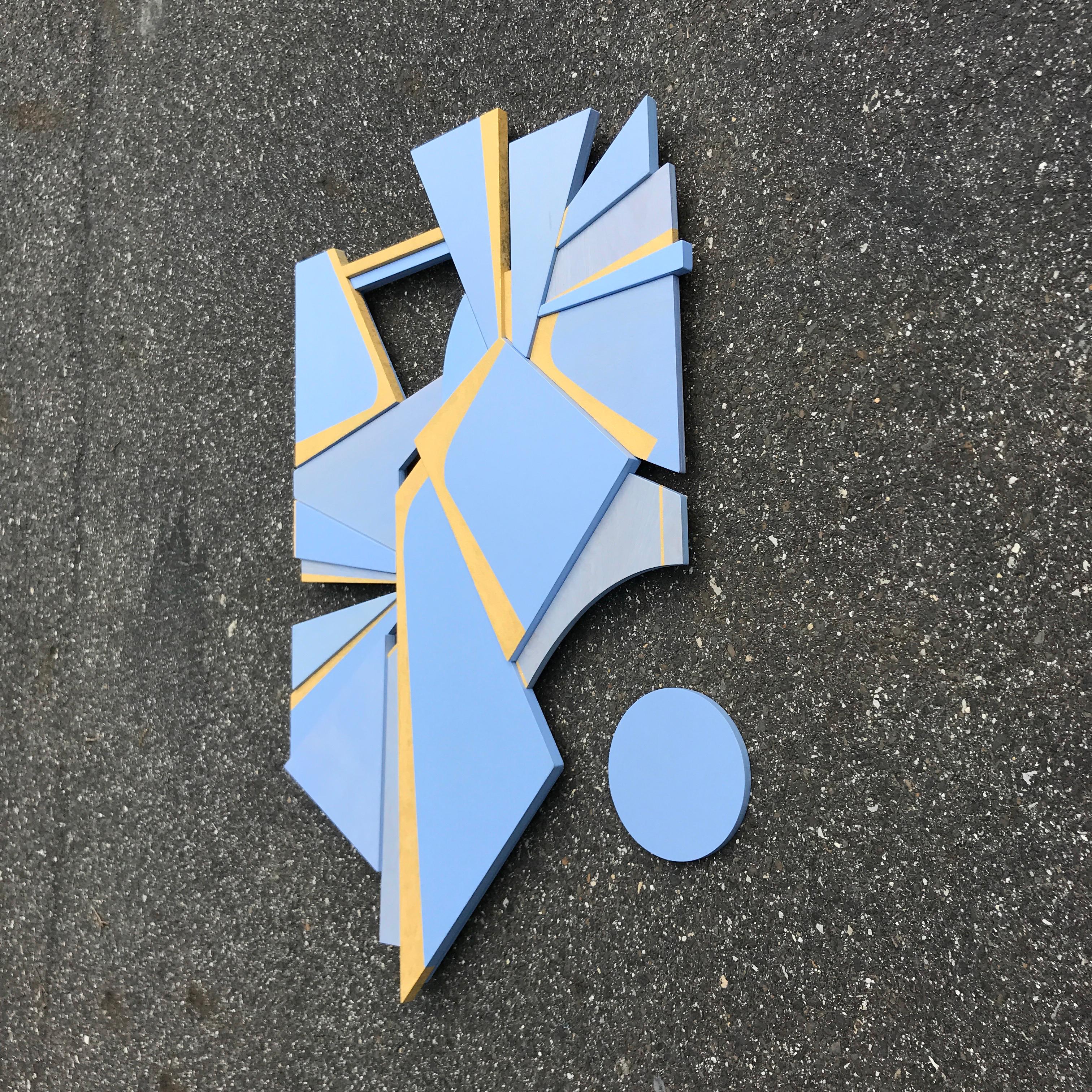 NOTE : Cette pièce a été vendue.  Mais il peut être commandé en différentes tailles et/ou couleurs.  Le délai de livraison est d'environ 4 à 6 semaines.

Modulus II est une étonnante sculpture murale inspirée de la modernité du milieu du siècle,