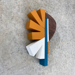 "Varsity" Wood Wall Sculpture- By American Artist Scott Troxel