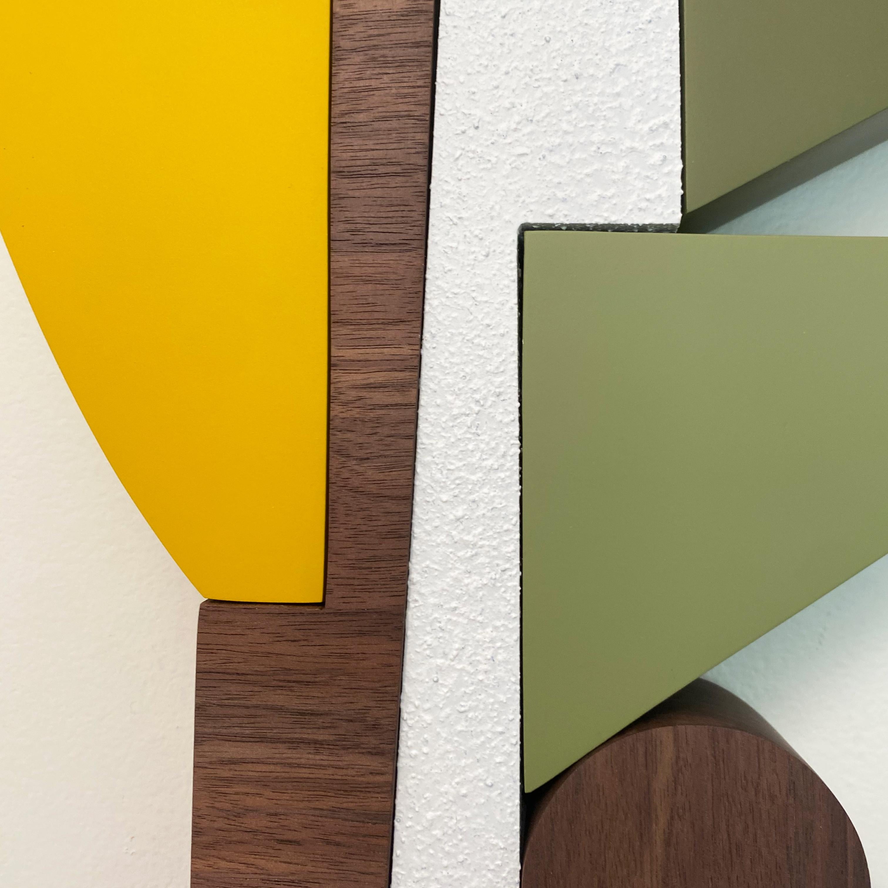 Scultura da parete in legno 