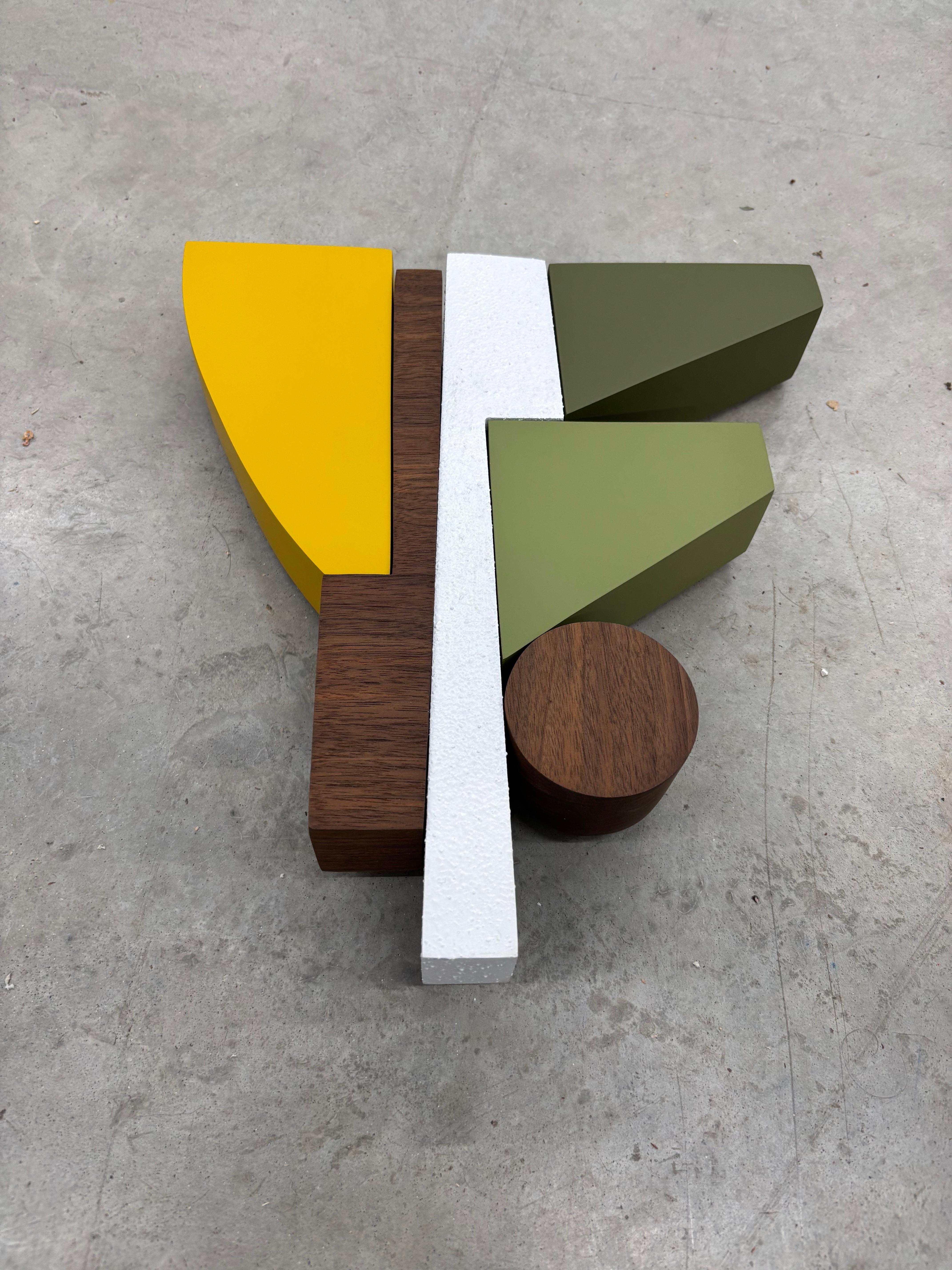 Scultura da parete in legno 