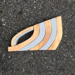 "Scultura da parete moderna in Wood "Forma d'onda