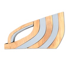 "Scultura da parete moderna in Wood "Forma d'onda