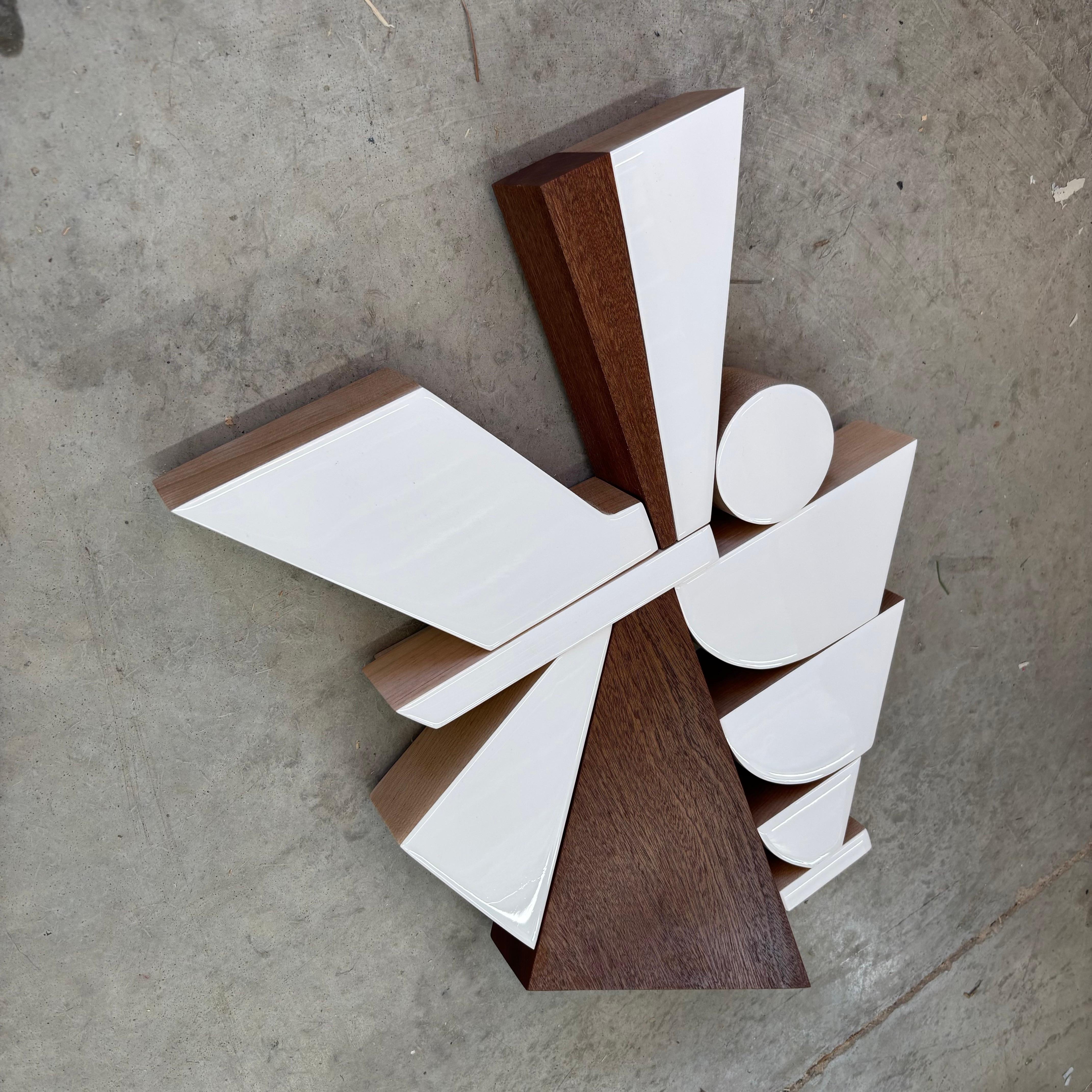 Scultura da parete in Wood 
