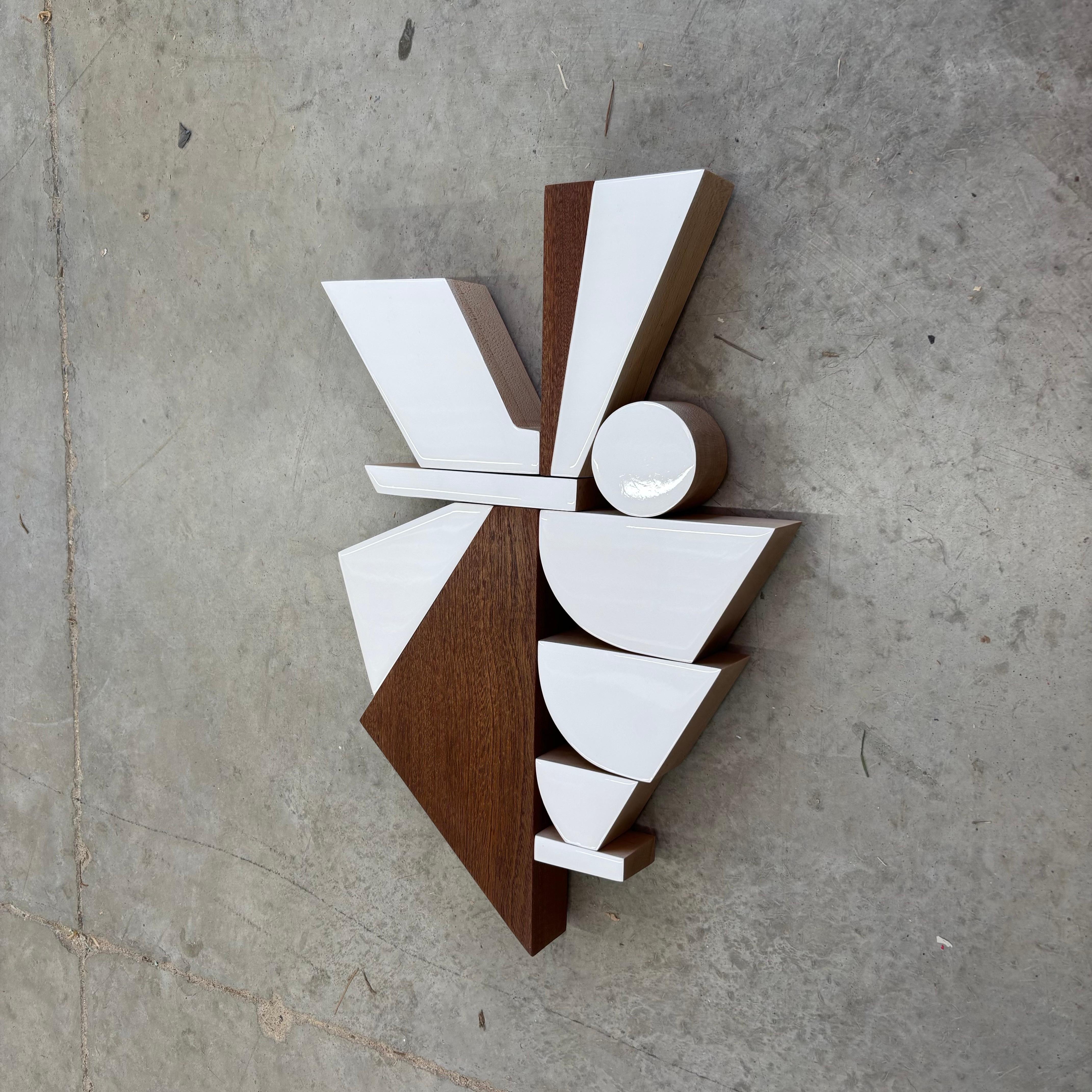 Scultura da parete in Wood 