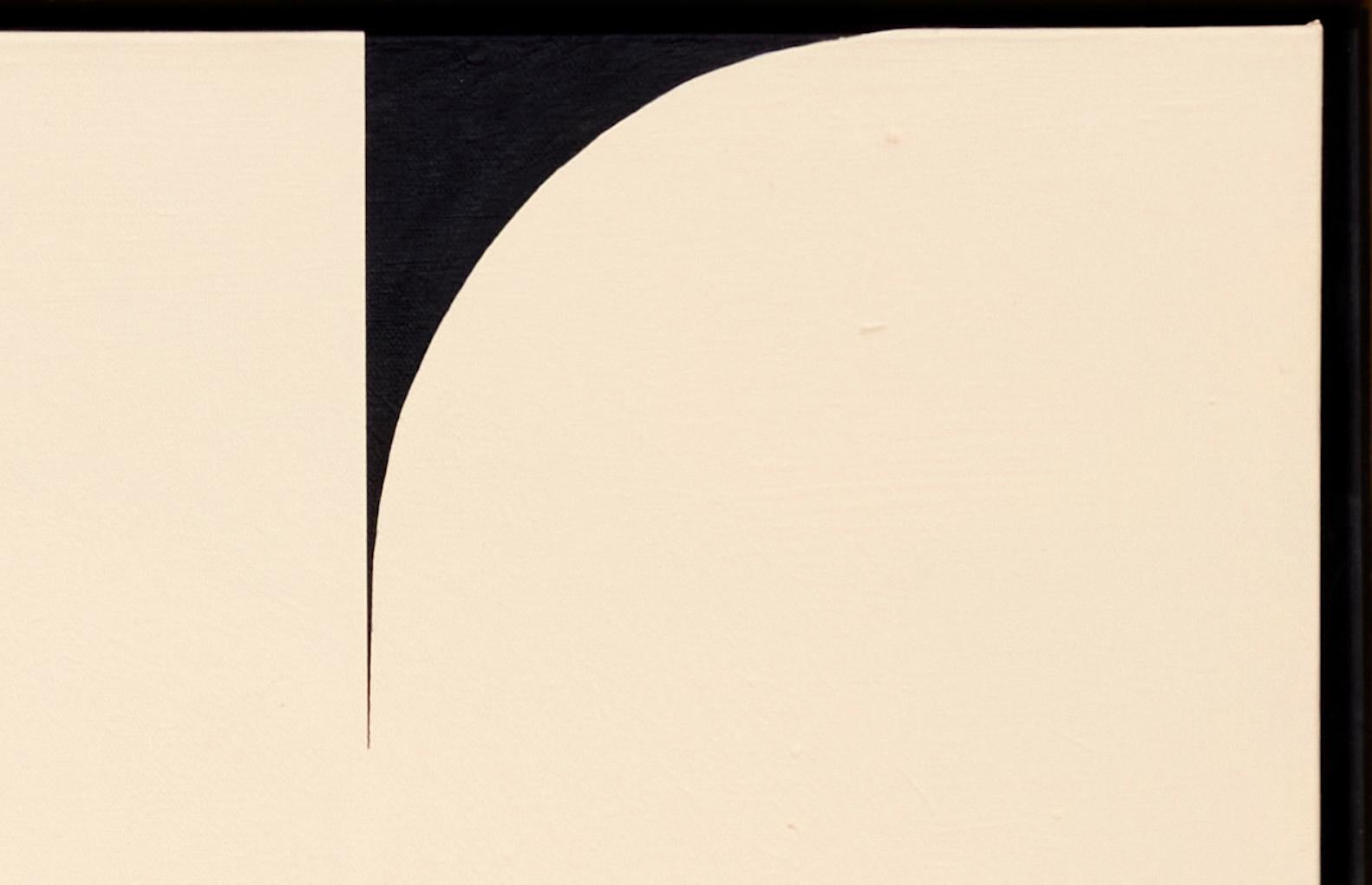 In Opening Act No. 2, Scott VanderVoort continues his elegant study of spatial dynamics through a language of minimalist geometry. With a foundation in industrial design, VanderVoort brings a sense of structural clarity to this composition, where
