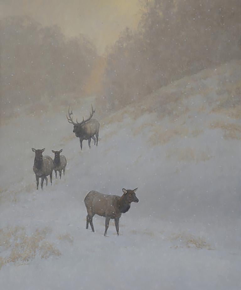 Break in Weather - Painting by Scott Yeager