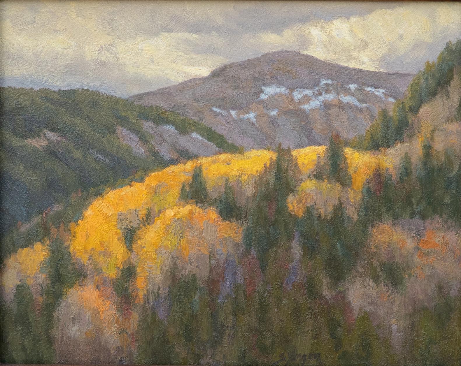 Last Color - Realist Painting by Scott Yeager