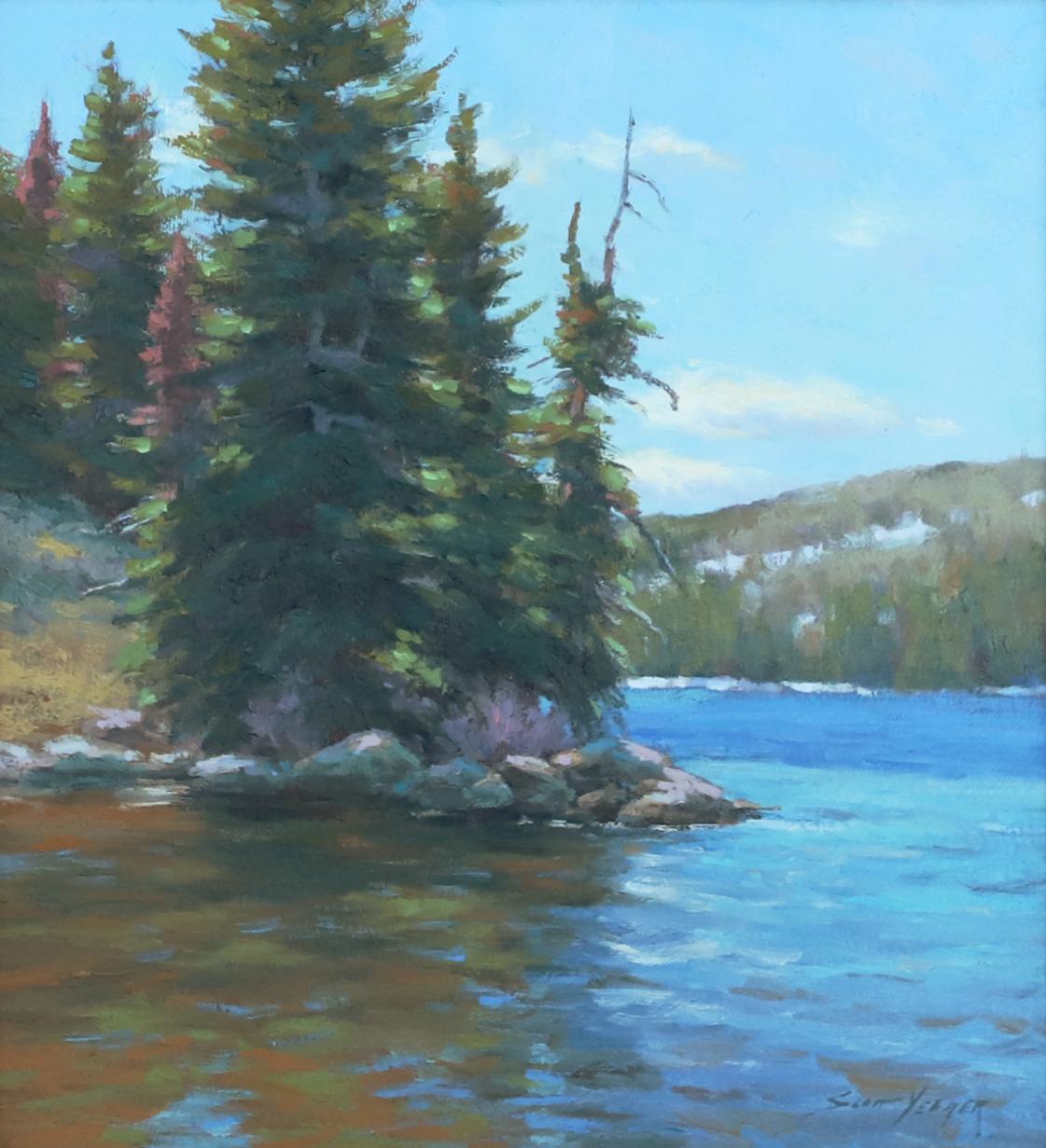 Mittagsglanz (Impressionismus), Painting, von Scott Yeager