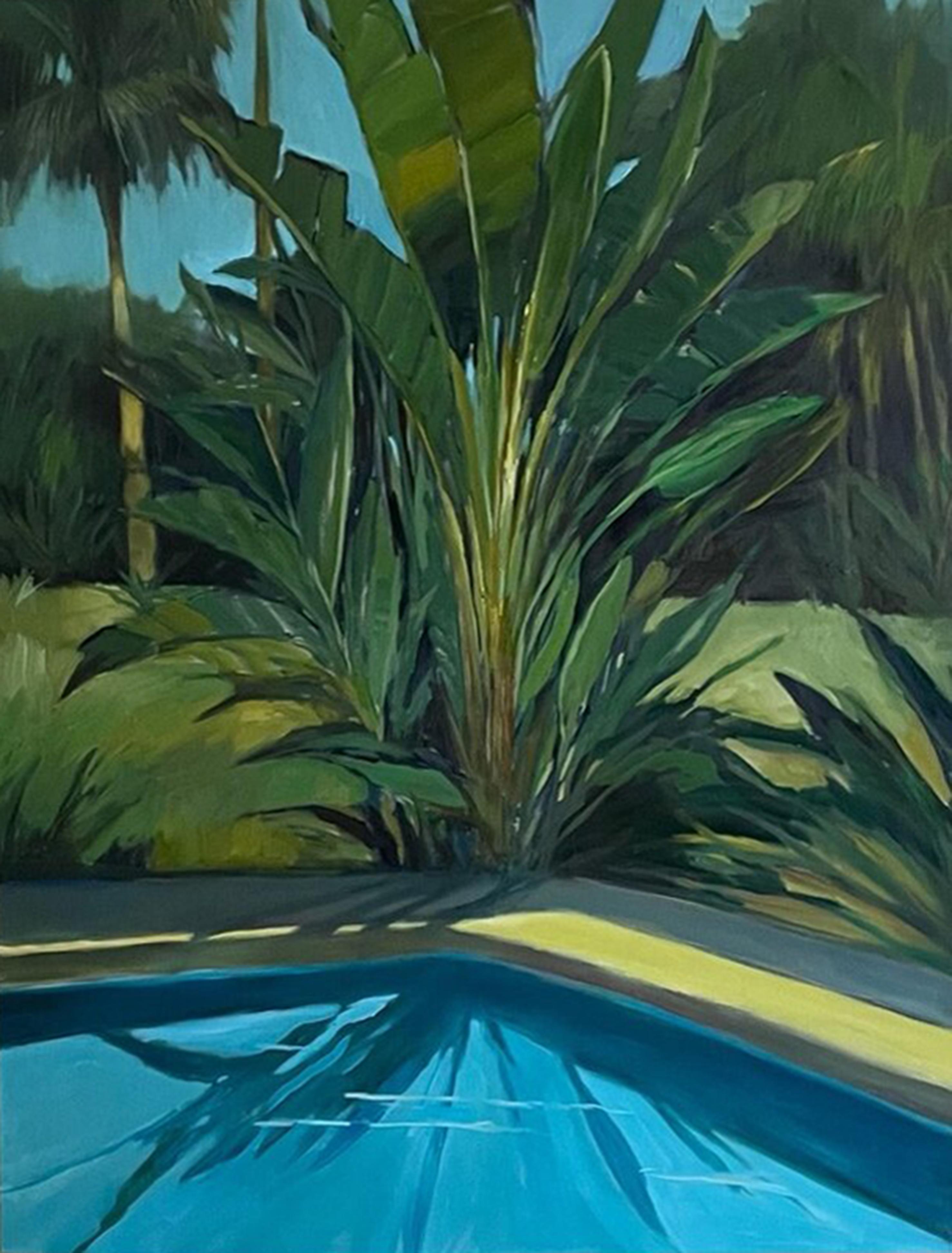 Scott Yeskel Landscape Painting – Paradies-Pool