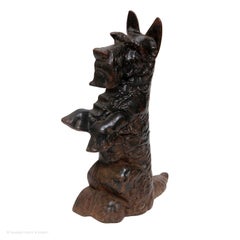 Scottie Dog Door Stop Cast Iron, 19th Century
