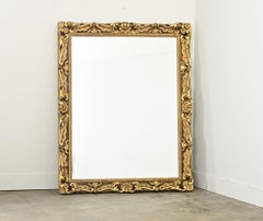 Scottish 19th Century Carved & Gilded Frame with New Mirror